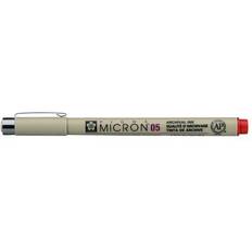 Red Fineliners Sakura Pigma Micron 05 Red 0.45mm