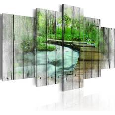 Arkiio Forest of Secrets Framed Art 100x50cm