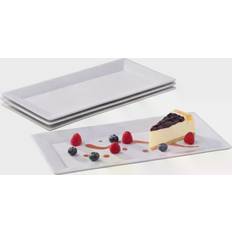 Freezer Safe Serving Platters & Trays Waterside Rectangle Serving Dish 4pcs