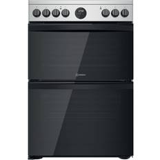 Indesit 60cm Cookers Indesit ID67V9HCX/UK Silver, Stainless Steel