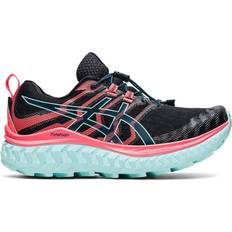 Asics Fast Lacing System Sport Shoes Asics Trabuco Max M - Black/Blazing Coral