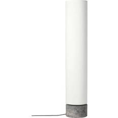 GUBI Bodenlampen GUBI Unbound Canvas Gray Marble Bodenlampe 120cm