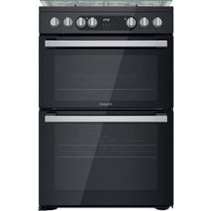 Hotpoint Gas Cookers Hotpoint HDM67G9C2CSB/UK Black