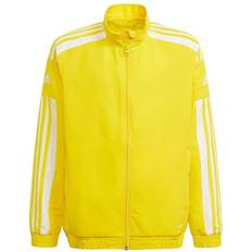 Adidas L Jackets Adidas Squadra 21 Presentation Jacket Kids - Team Yellow/White