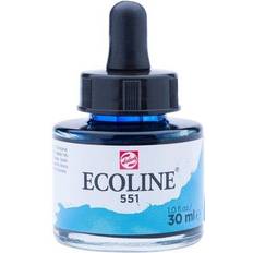 Sininen Maalit Ecoline Watercolour Paint Sky Blue Light 30ml