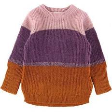 Nylon Striktrøjer Børnetøj Minymo Pullover - Keepsake Lilac (121536-6009)