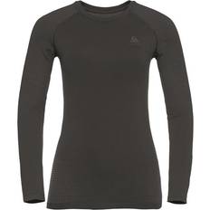 Performance Warm Eco Long Sleeve Base Layer Women - Black/Graphite Grey