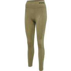 Hummel TIF High Waist Seamless Tights Women - Vetiver
