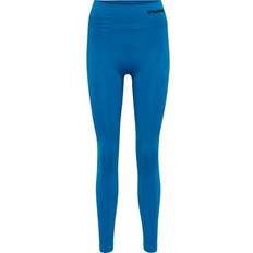 Hummel TIF High Waist Seamless Tights Women - Mykonos Blue