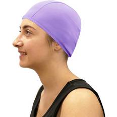 Paars Waterkleding Softee Lycra Swimming Cap