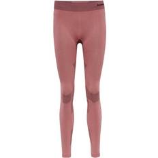 Roze - Sportkledingstuk Panty's Hummel Seamless Training Tights - Rose