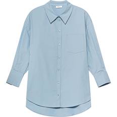 Anine Bing Tops Anine Bing Blouse Met Lange Achterkant - Blauw