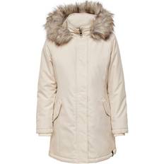 Only Onlkaty Parka Coat - Bianco