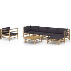 vidaXL 3058200 Loungesæt, 1 borde inkl. 1 stole & 4 sofaer