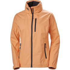 Helly Hansen W Crew Hooded Jacket - Melon