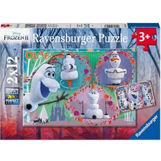 Rompecabezas Ravensburger Alle lieben Olaf PUZZLE (2 x 12 TEILE)