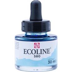 Sininen Maalit Ecoline Watercolour Paint Pastel Blue 30ml