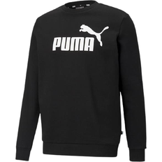 Puma Pulls Puma Essentials Big Logo Crew Neck Sweater - Black