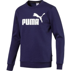 Puma Essentials Big Logo Crew Neck Sweater - Peacoat