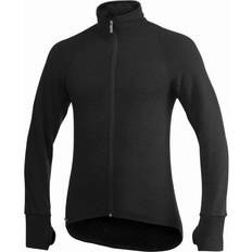 Kläder Woolpower Full Zip Jacket 400 Unisex - Black