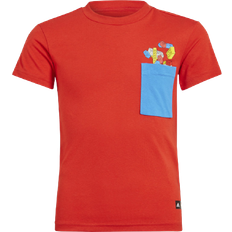 Adidas lego adidas Kid's X Classic Lego T-shirt - Red/Bright Blue (H26656)