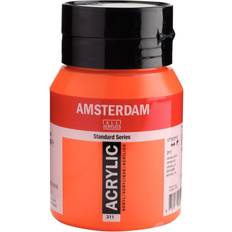 Amsterdam Standard Series Acrylic Jar Vermilion 500ml