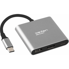 Natec USB C-HDMI/USB A/USB C M-F Adapter