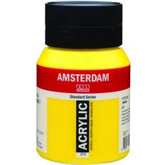 Amsterdam Standard Series Acrylic Jar Transparent Yellow Medium 500ml