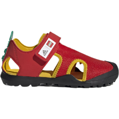 Adidas lego adidas Kid's X Lego Captain Toey Sandals - Red/Core Black/Eqt Yellow