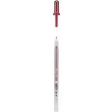 Red Gel Pens Sakura Gelly Roll Glaze 3D Roller Deep Red