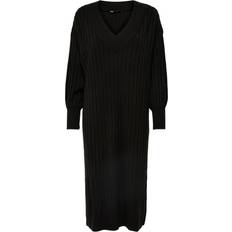 Tessa Knitted Dress - Black