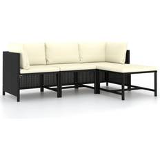 vidaXL 313516 Loungeset, Bord inkl. 2 Stolar & 3 Soffor