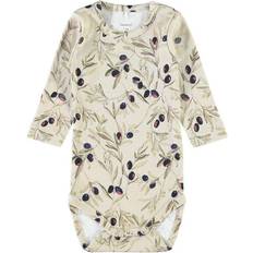 Modal Bodys Name It Olive Printed Romper - Grey/Oatmeal (13192408)