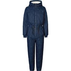 Blå - Dame Jumpsuits & Overalls Global Funk Isolde Teddo Jumpsuit - Dark Blue