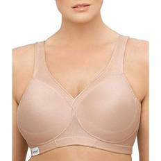 Polyamide - Women Clothing Glamorise MagicLift Seamless Sports Bra - Cafe