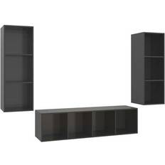 vidaXL Engineered TV-bord 37x142.5cm 3stk