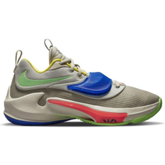 Nike Polyurethane Shoes Nike Zoom Freak 3 - Light Stone/Bright Crimson/Racer Blue/Green Strike