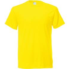 Universal Textiles Short Sleeve Casual T-shirt - Bright Yellow
