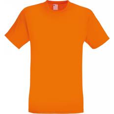Universal Textiles Short Sleeve Casual T-shirt - Bright Orange