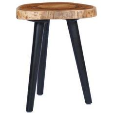 Sort - Teak Sofaborde vidaXL - Sofabord