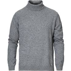 Oscar Jacobson Tops Oscar Jacobson Salim Rollneck Sweatshirt - Light Grey