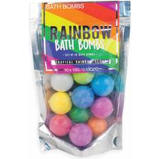 Entspannend Badebomben Gift Republic Rainbow Bath Bombs 10 Stk