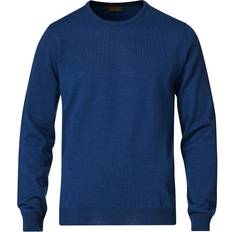 Stenströms Merino Crew Neck Blue