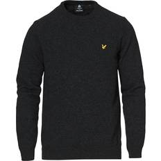 Poliammide - Uomo Maglioni Lyle & Scott Crew Neck Lambswool Blend Jump 398 Marl, Male