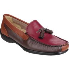 Red Loafers Cotswold Biddlestone Slip On - Chestnut/Tan/Wine