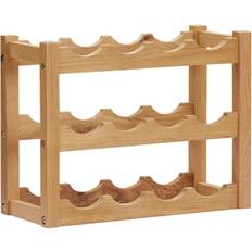 Natural Wine Racks vidaXL 289202 Wine Rack 47x36cm