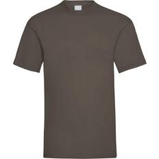 Universal Textiles Value Short Sleeve Casual T-shirt - Dark Brown