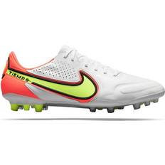 Nike Tiempo Legend 9 Elite AG-Pro M - White/Bright Crimson/Volt