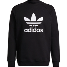 Adidas trefoil crew Adidas Originals Trefoil Crew Sweatshirt - Black/White