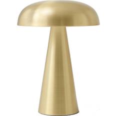 Ledningsfri bordlampe &Tradition Como SC53 Brass Table Lamp 21cm